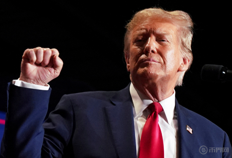 特朗普接受加密货币捐款！TRUMP币单周涨幅超60%，会成为大选‘风向标’？
